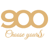 900 wine logo